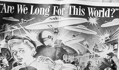 The opening EarthBound animation was inspired in part by a newspaper screenshot from the 1951 movie, The Day The Earth Stood Still.