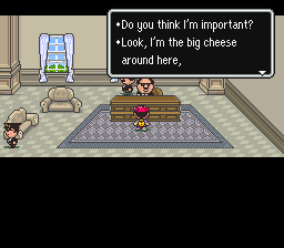 Do you think I'm important? Look, I'm the big cheese around here,