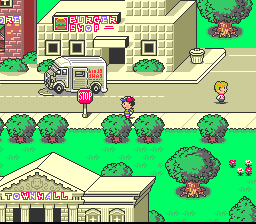 'It's a beautiful day in this neighborhood...' Or is it? There was just such a comfort level found in the familiarity of the mundane in EarthBound that helped to draw gamers into this curious, newer genre that would soon explode and take hold in America and throughout the globe outside of Japan.