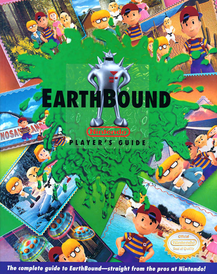 Picture of the EarthBound Player's Guide that came packaged with the game.