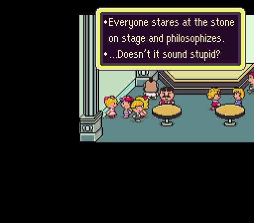 The game's scathing sense of humor and irreverence is legendary. No one seems above reproach and good-natured ribbing.