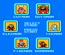 The first Mega Man features only six Robot Masters, unlike any of its many sequels.