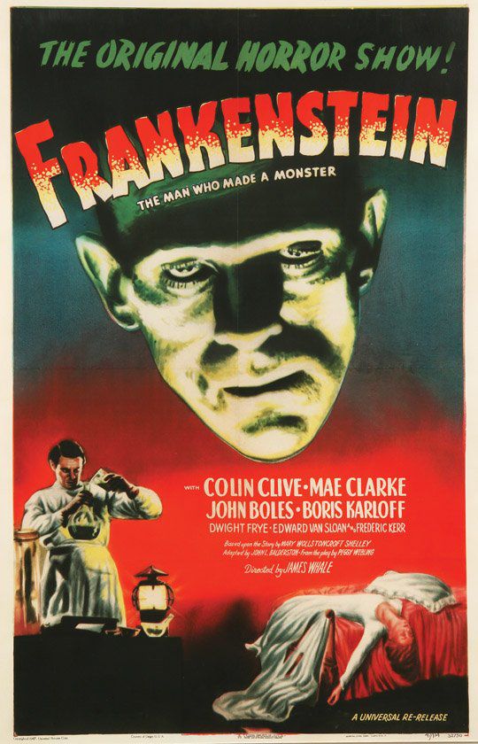 Starred in several Universal Horror movies - BORIS KARLOFF - Castlevania's real-life BORIS KARLOFFICE.