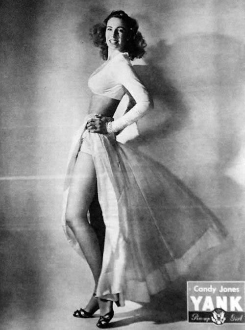 Pin-up girl, writer and radio show host
who claimed to be a victim of mind control - CANDY JONES - Castlevania's real-life JONE CANDIES.