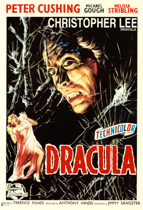 Starred as Dracula in several Hammer Films movies - CHRISTOPHER LEE - Castlevania's real-life CHRISTOPHER BEE.