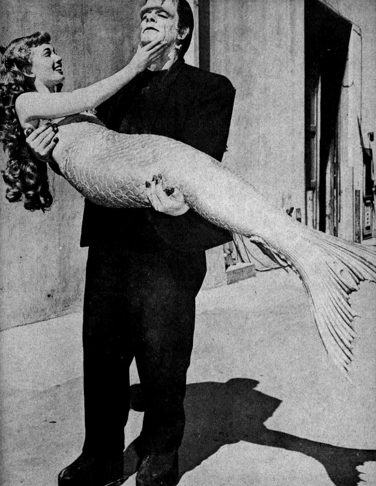Starred in several Universal Horror movies - GLENN STRANGE - Castlevania's real-life GREEN STRANGER.