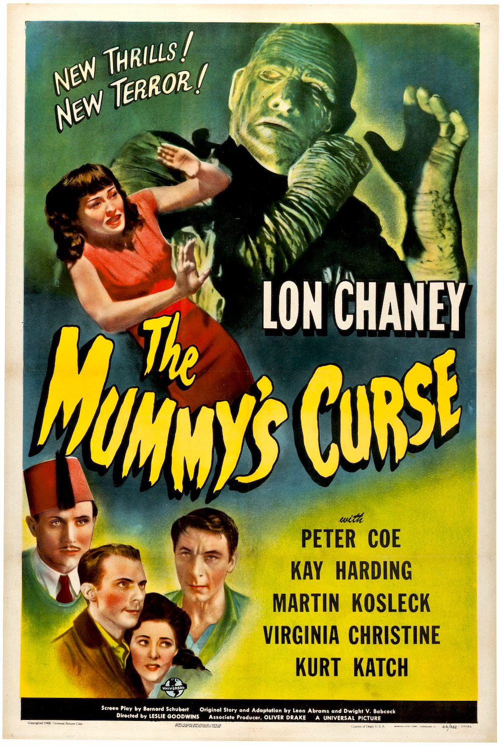 Starred in several Universal Horror movies - LON CHANEY, JR. - Castlevania's real-life LOVE CHANEY, JR.