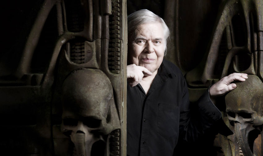 EarthBound (SNES) - Picture of H.R. Giger, whose abstract, biomechanical art influenced a music album covers, sci-fi, video games and more... with a special note to the horror film series, Alien.