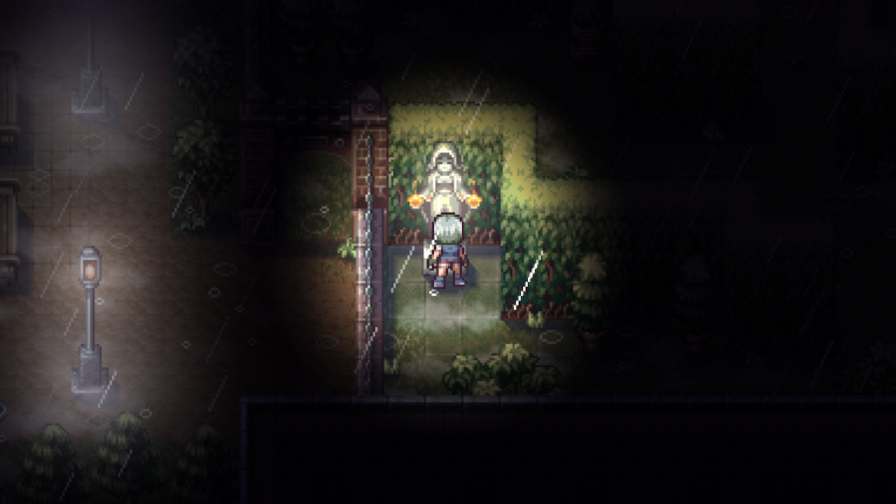 There are four statues that must be lit in the Garden Maze.