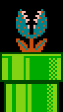 The Piranha Plant from Super Mario Bros. looks very similar to the Manhandla of The Legend Of Zelda.