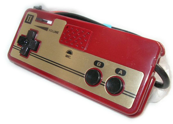 A picture of the Famicom Controller.